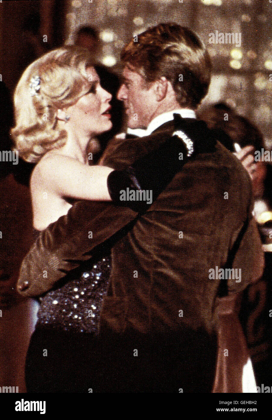 Kim Basinger, Robert Redford Memo Paris (Kim Basinger) soll Ray (Robert Redford) am hindern Spielen und ihn ablenken. *** Caption locale *** 1967, Cool Hand Luke, Der Unbeugsame Foto Stock