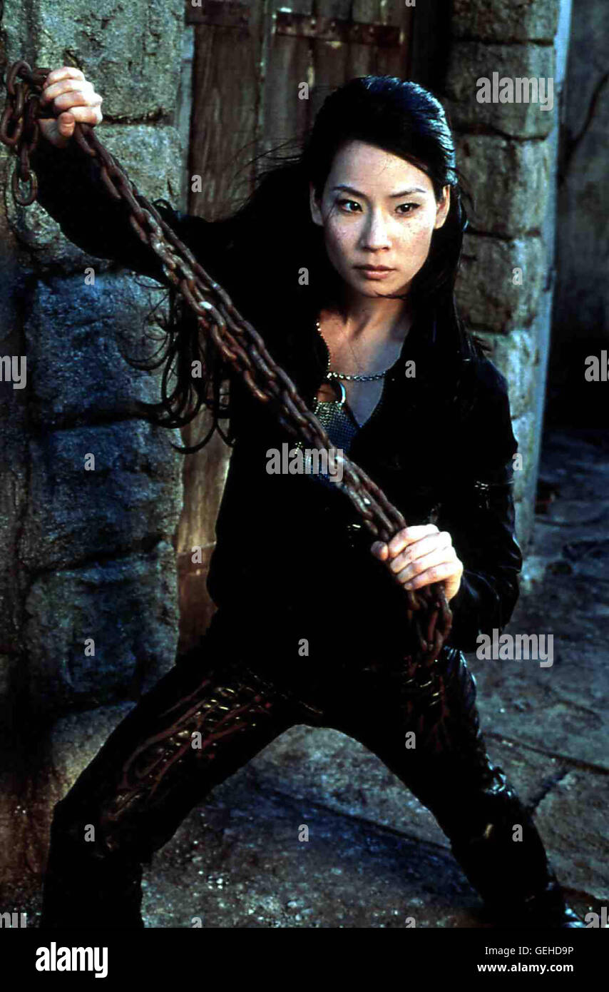 Lucy Liu Alex (Lucy Liu).Caption locale *** 2000, Charlie's Angels 3 Engel Fuer Charlie Foto Stock Lucy Liu Alex (Lucy Liu).Caption locale *** 2000, Charlie's Angels 3 Engel Fuer Charlie Foto Stock