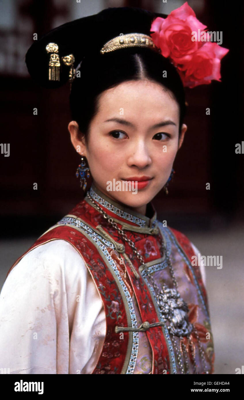 Jen Yu (Zhang Ziyi).Caption locale *** 2000, la tigre e il Dragone, Tiger & Dragon Foto Stock