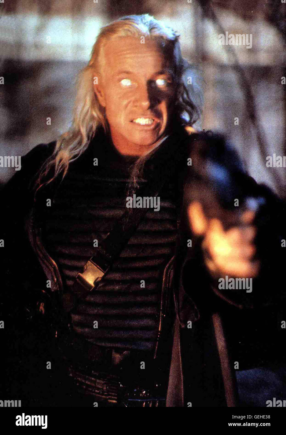 Die Ausserirdischen toeten Menschen, um aus ihnen endorfina zu gewinnen. *** Caption locale *** 1989, io vengo in pace, Dark Angel Foto Stock