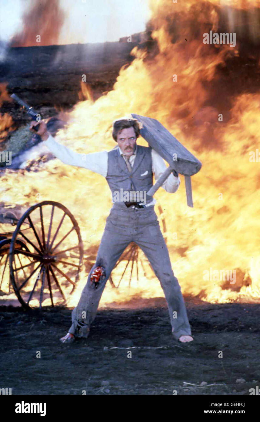 Nate Champion (Christopher Walken) *** Caption locale *** 1980, Heaven's Gate, Heaven's Gate - Das Tor Zum Himmel Foto Stock