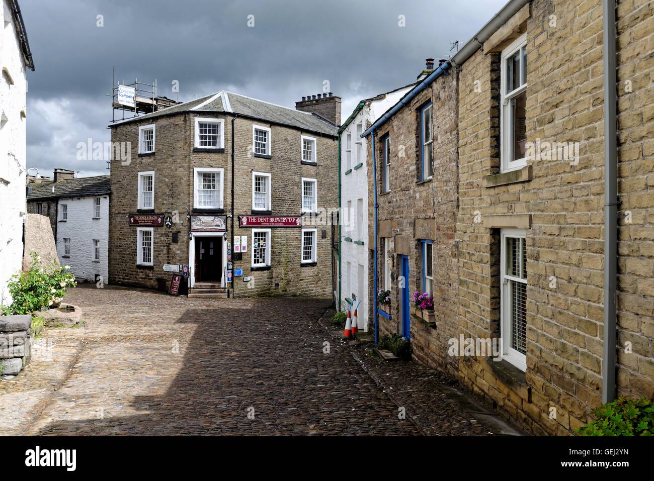 Il George and Dragon public house Dent Cumbria Regno Unito Foto Stock