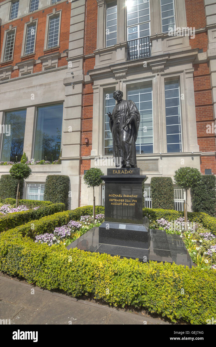 Michael Faraday Istituto degli ingegneri elettrici di Londra Foto Stock