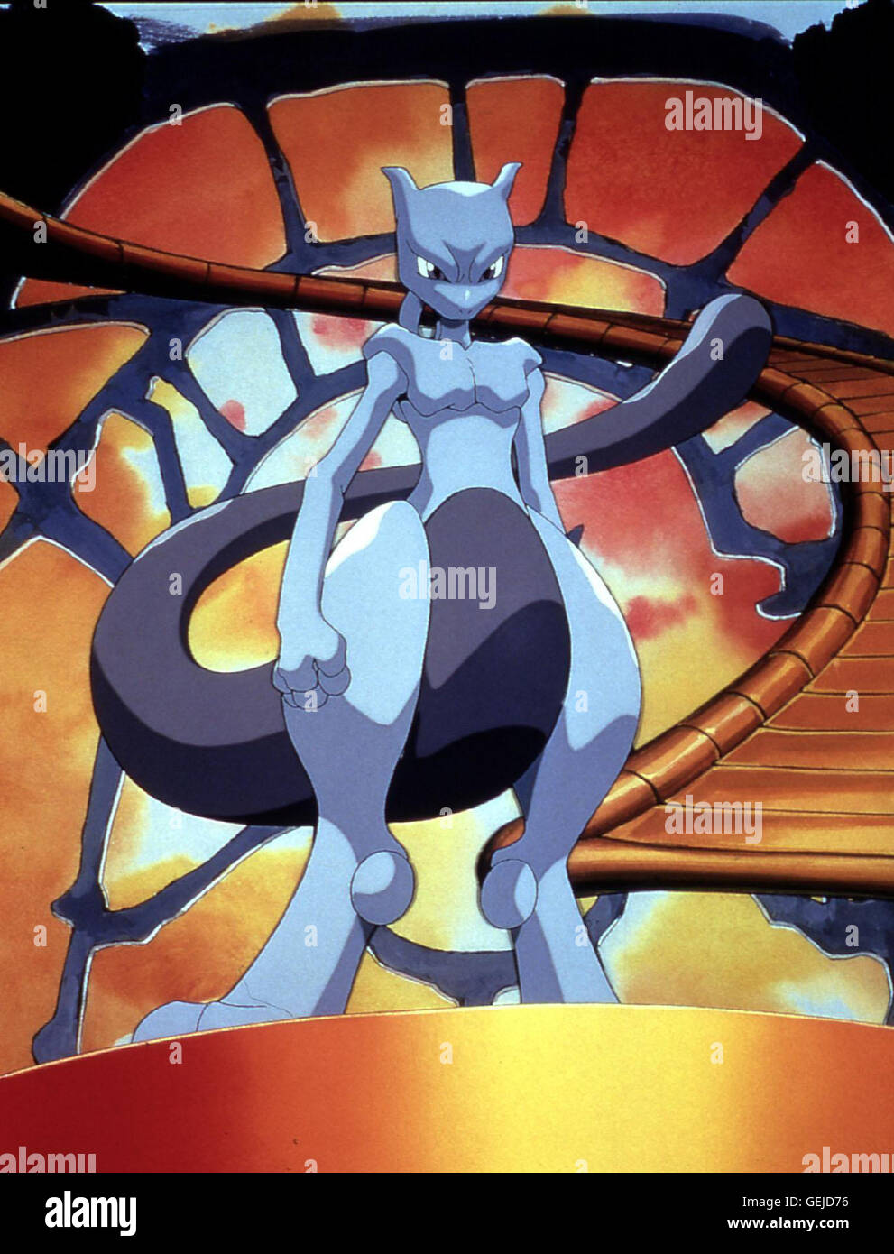 Mewtwo.Caption locale *** 1999, Pokemon: Il primo filmato, Pokemon - Der Film Foto Stock