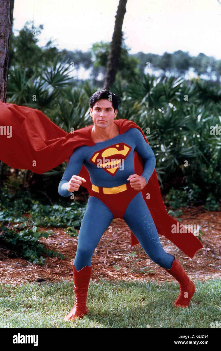 Superboy (Gerard Christopher) *** Caption locale *** 1988, Superboy, Superboy Foto Stock