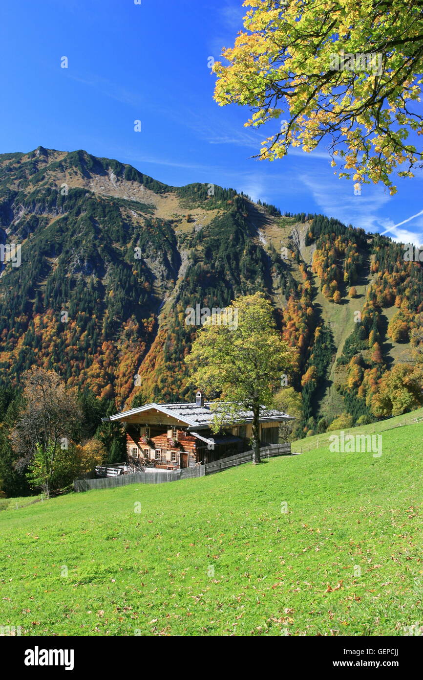 Valle Trettach, Superiore Allgaeu Foto Stock