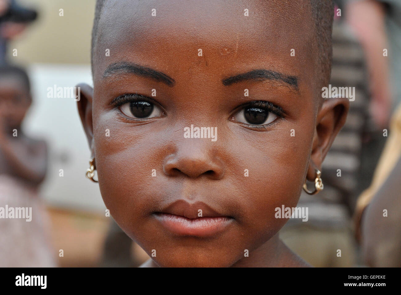 Il Togo, ritratto, ragazza Foto Stock