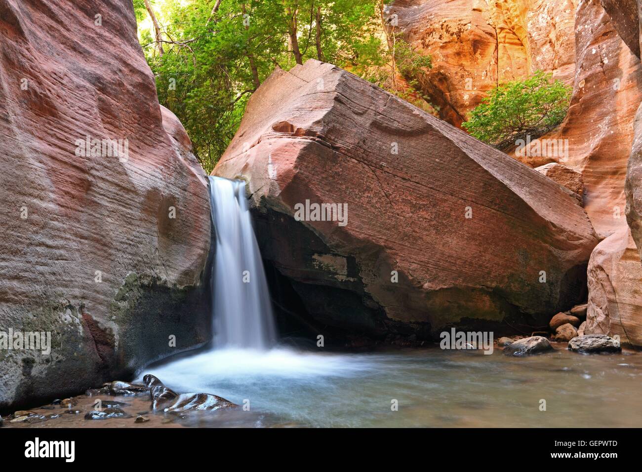 Geografia / viaggi, USA Utah, Kanarra Creek, Kanarraville, Foto Stock