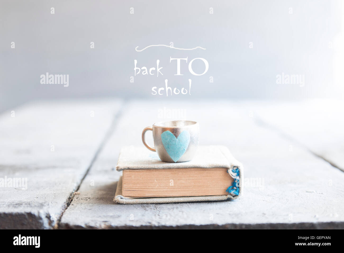 Si torna a scuola concept Foto Stock