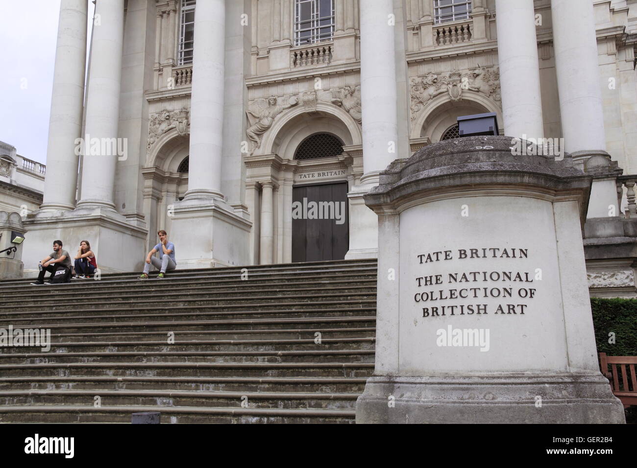Tate Britain, Millbank, London, England, Gran Bretagna, Regno Unito, Gran Bretagna, Europa Foto Stock