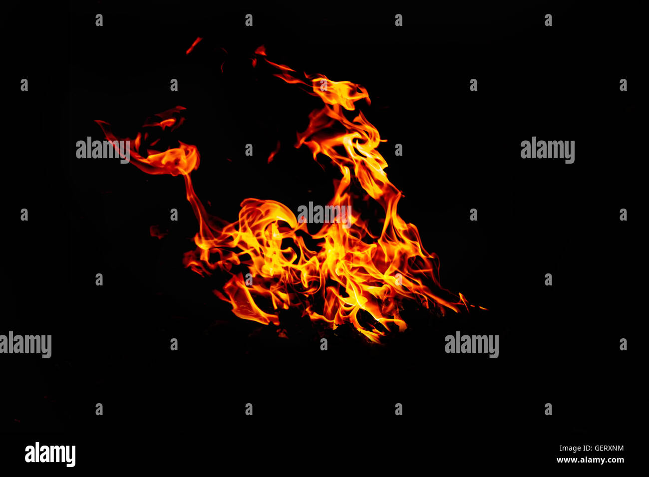 Astratta cornice su sfondo scuro , fuoco texture pattern Foto Stock