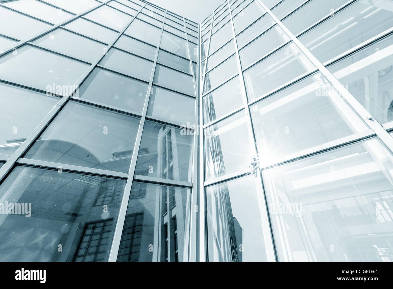 Industriale Architettura aziendale Foto Stock