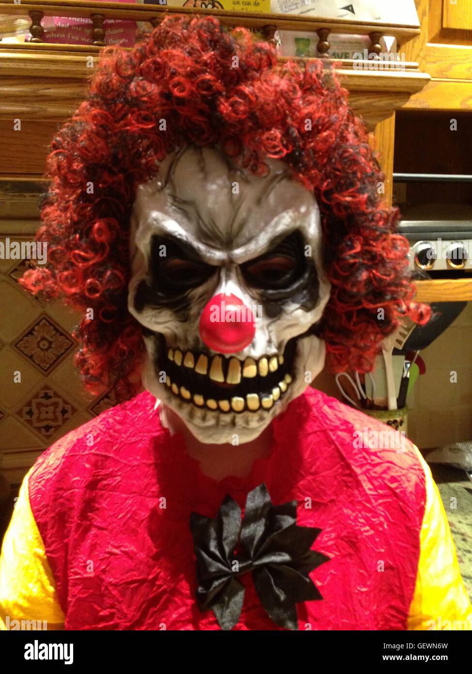 Pagliaccio Spaventoso Foto Stock Alamy