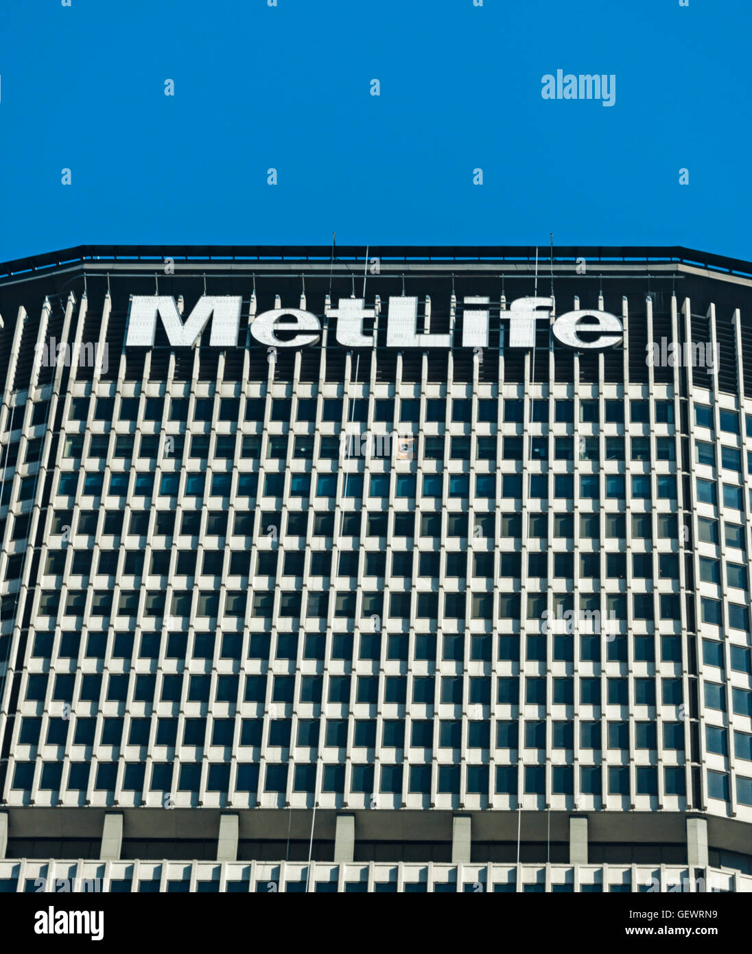 Il Met Life Building. Foto Stock
