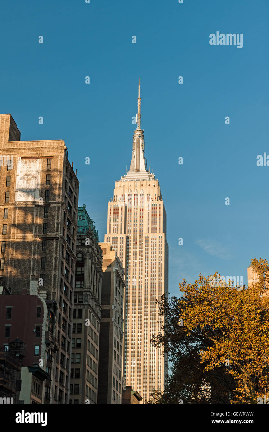 Empire State Building. Foto Stock