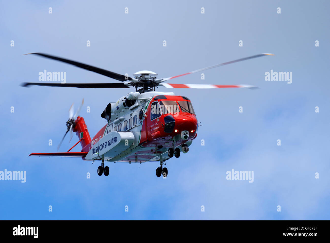 Irish Coastguard Sikorski S-92 EI-ECG, al Bray Air Display Foto Stock