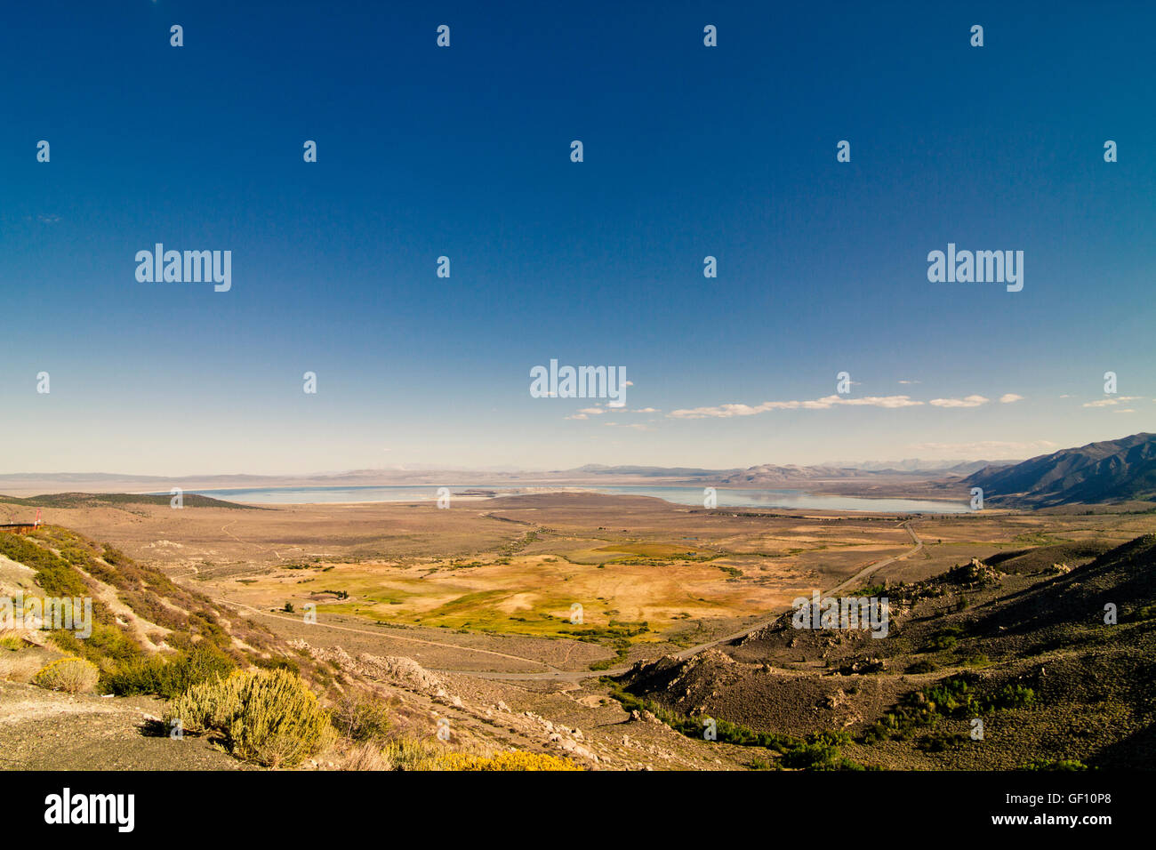 Vista sulla valle della morte, STATI UNITI D'AMERICA Foto Stock