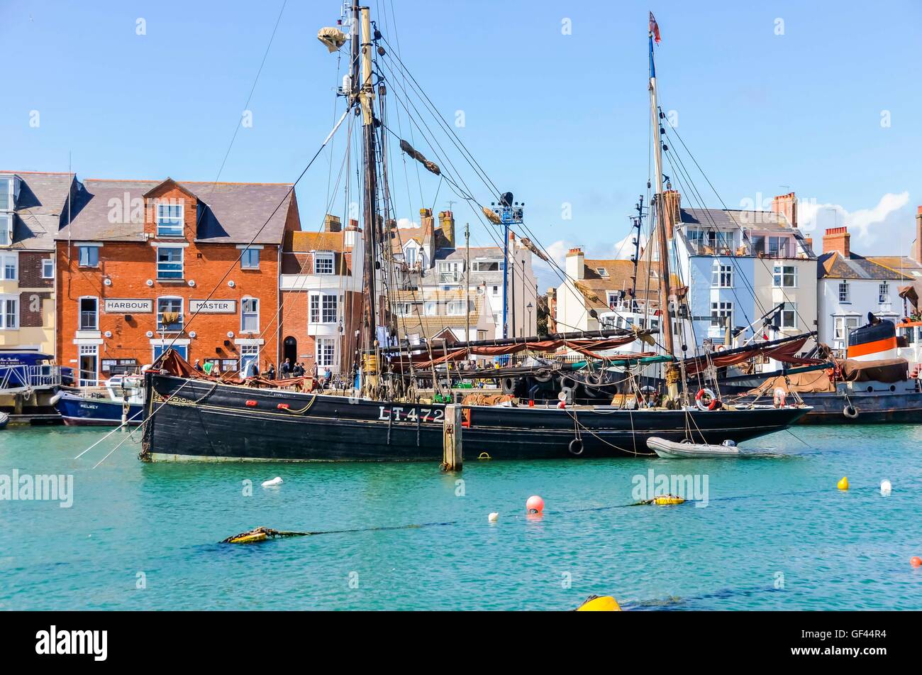 Porto di Weymouth Dorset, Regno Unito. 28 Luglio, 2016. Le riprese di Dunkerque a Weymouth Harbour nel Dorset. Credito Foto: Graham Hunt/Alamy Live News Foto Stock
