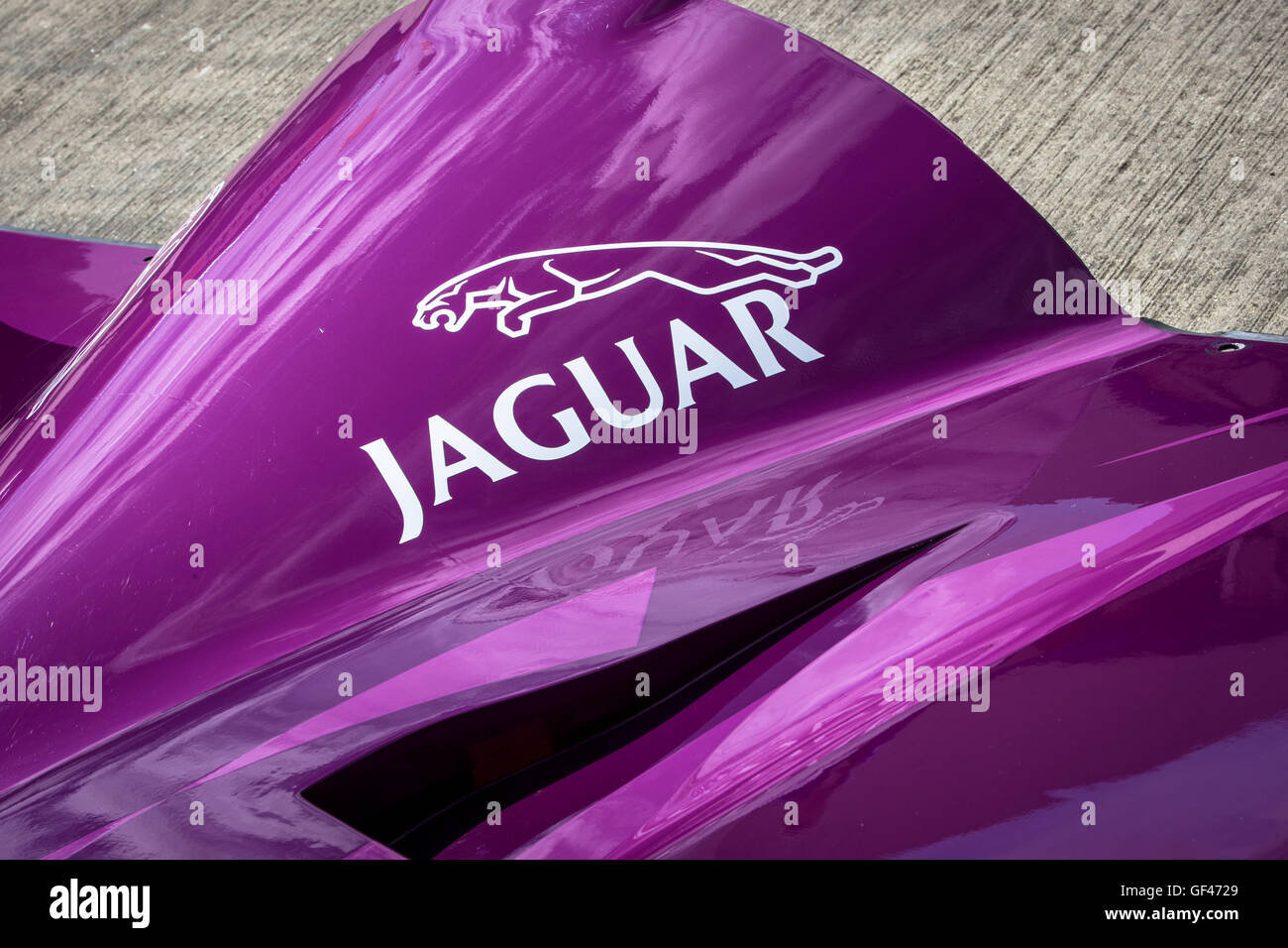 Northamptonshire, Regno Unito. 29 Luglio, 2016. La Jaguar XJR14 che verranno corse nel gruppo C race Credit: Steven roe/Alamy Live News Foto Stock