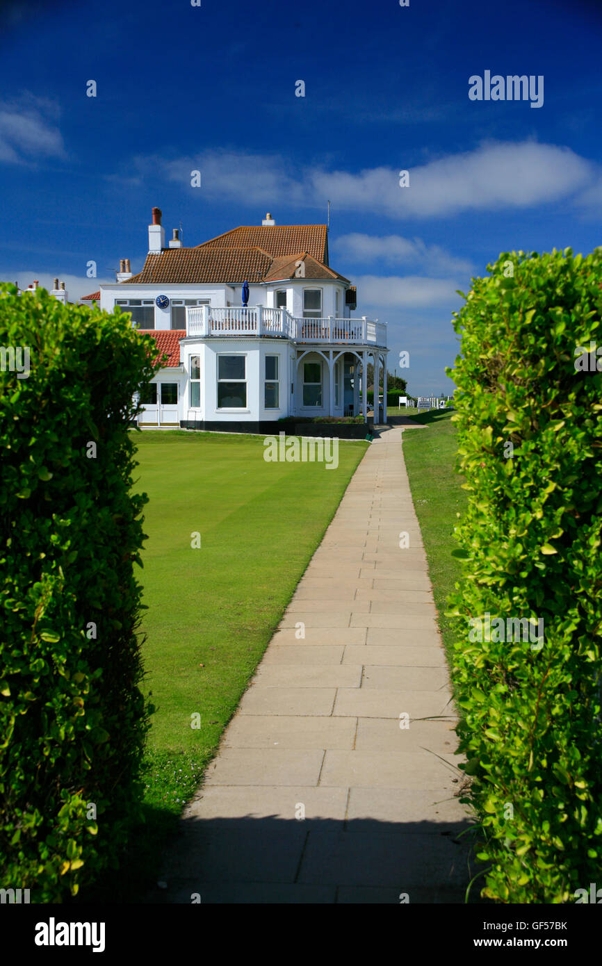 Royal Cinque Ports Golf Club, trattare, Sandwich, Kent Foto Stock