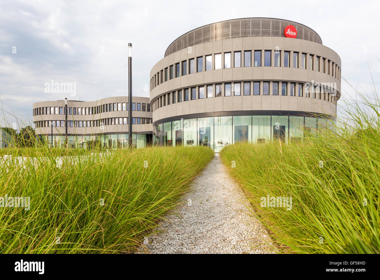 Leica Fabbrica e Museo in Wetzlar, Germania Foto Stock