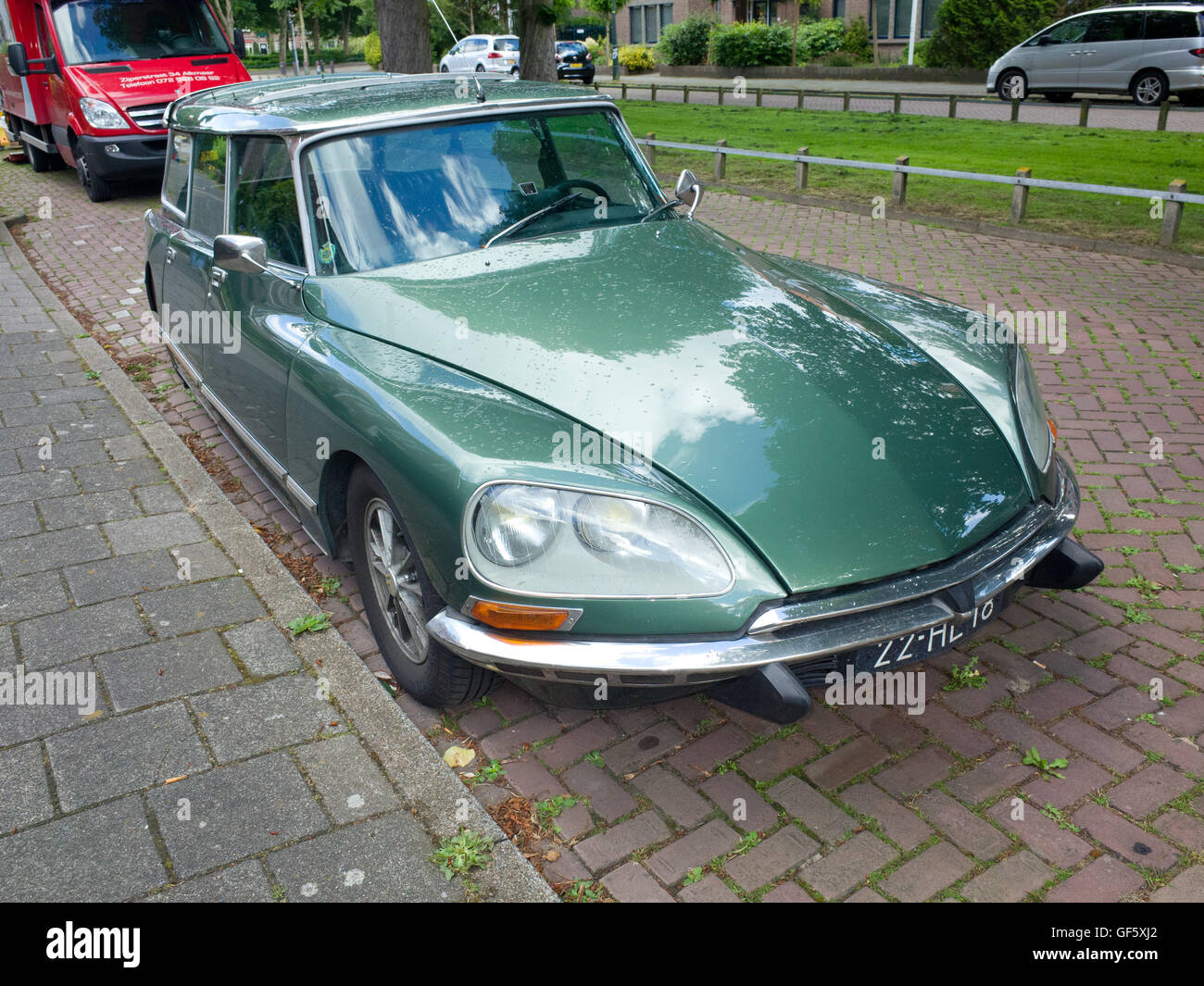 Citroen DS Station Wagon, iconico classic vettura francese. Foto Stock