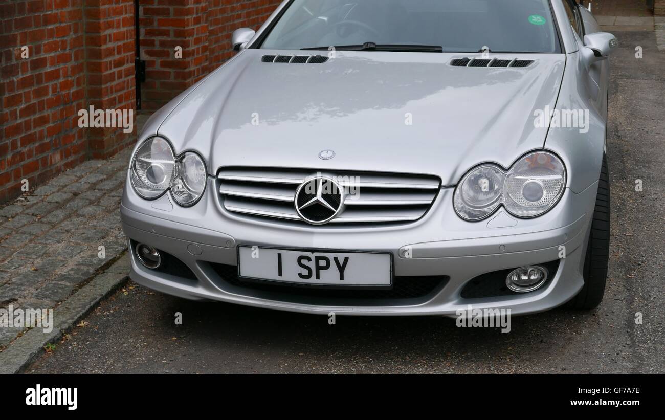 Cherished piastra 1 SPY Foto Stock