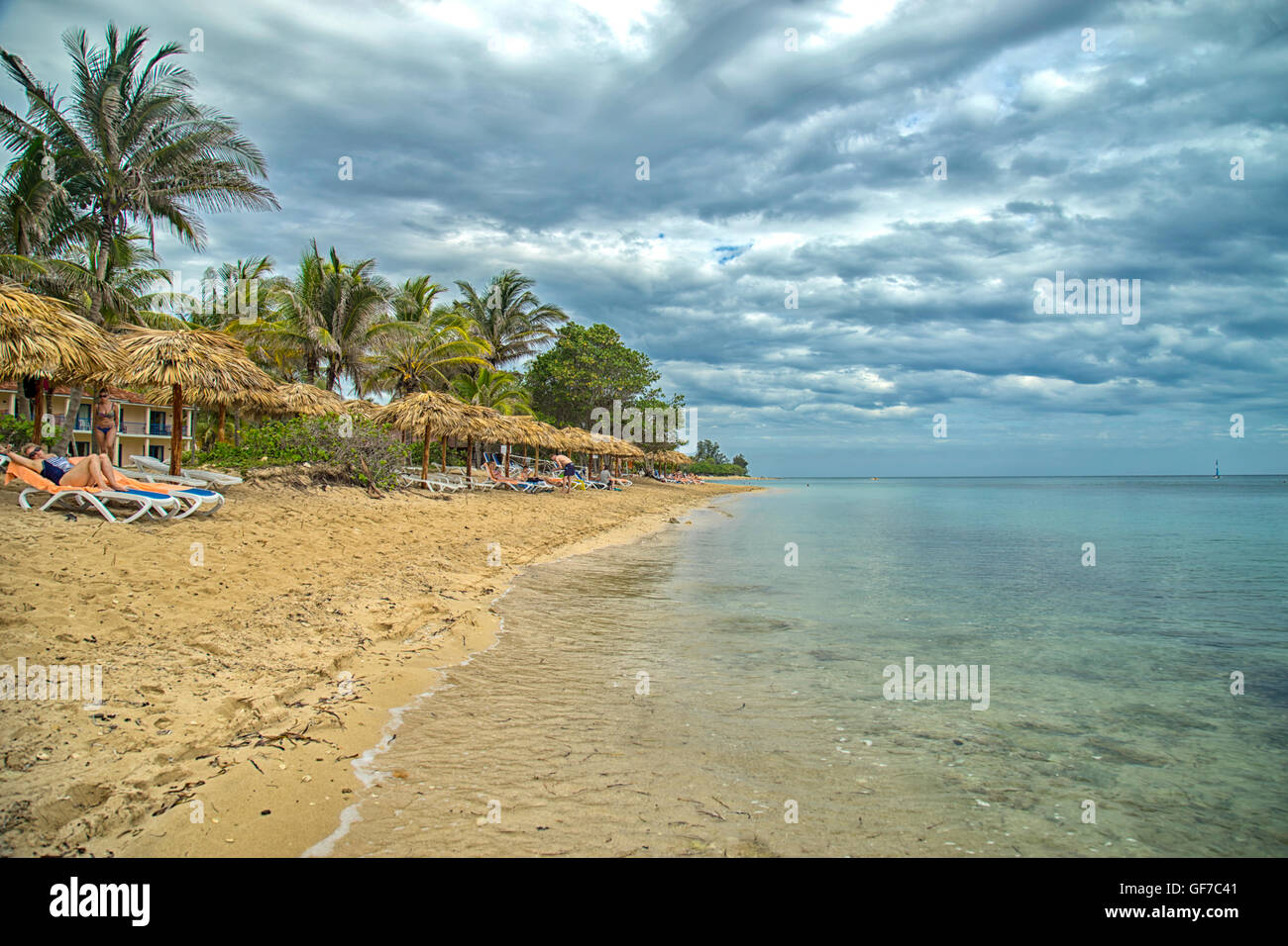 Spiaggia di Jibacoa Foto Stock