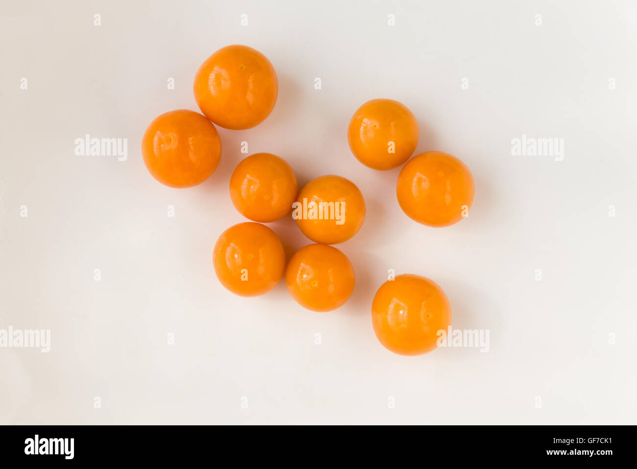 Ribes del capo sulla piastra bianca senza sbuccia Foto Stock