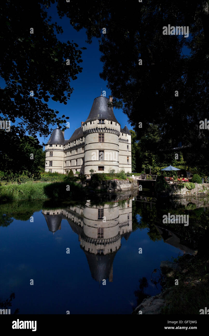 Il Château de l'Islette Francia Valle della Loira Foto Stock