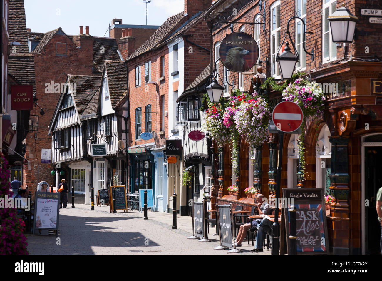 Via dei frati di worcester immagini e fotografie stock ad alta