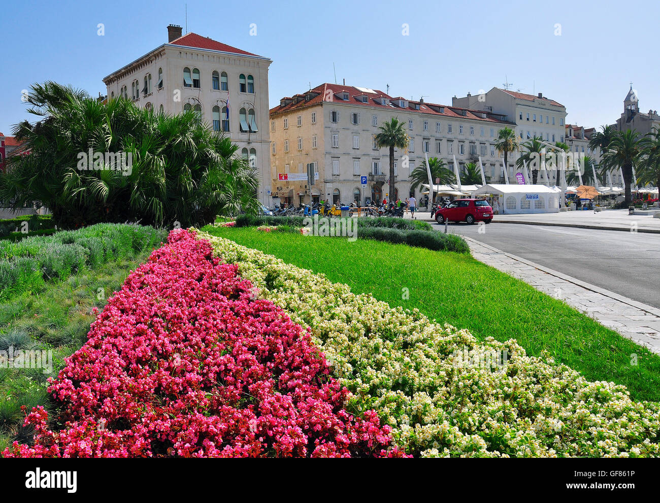 Split city centre, Croazia Foto Stock