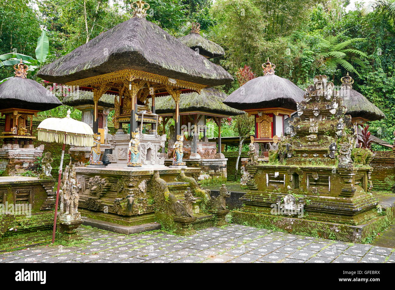 Pura Gunung Kawi tempio, Bali, Indonesia Foto Stock