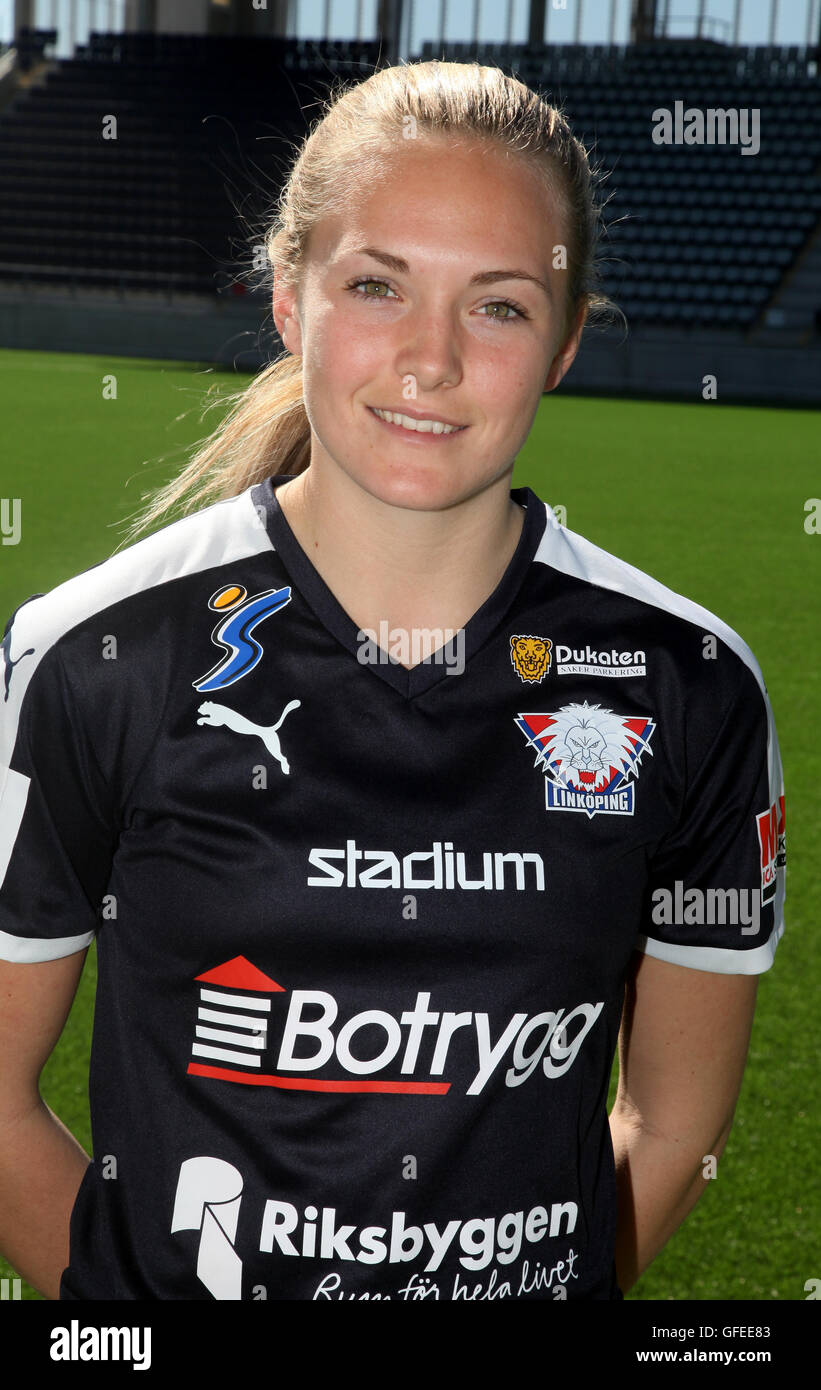 MAGDALENA ERICSSON svedese giocatore di calcio nella squadra nazionale Foto Stock