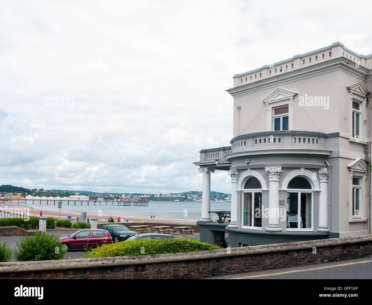 Il Paignton Club bar e ristorante in Paignton Devon UK Foto Stock