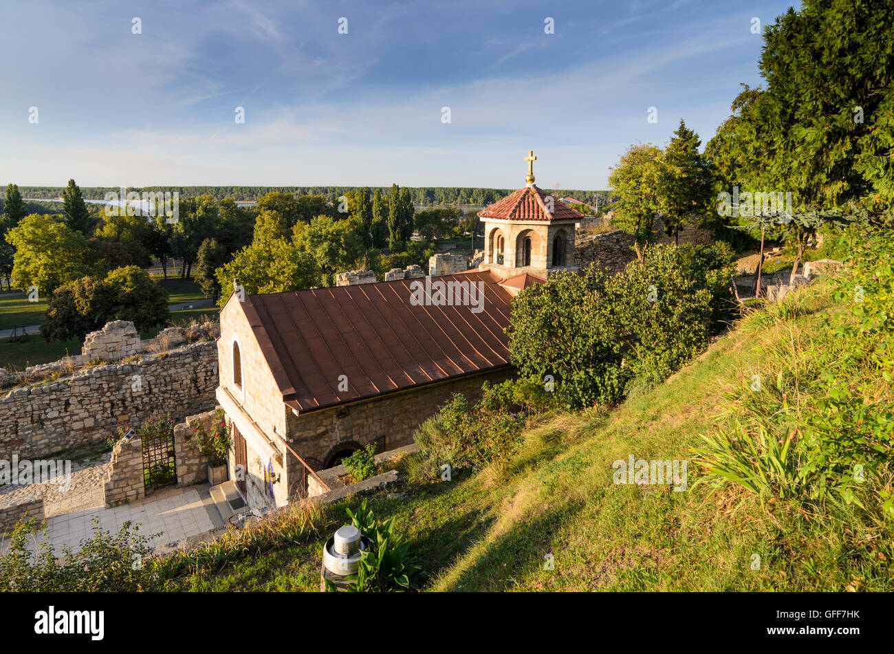 Beograd, Belgrado: Chiesa di St . Petka nella fortezza, Serbia, , Foto Stock