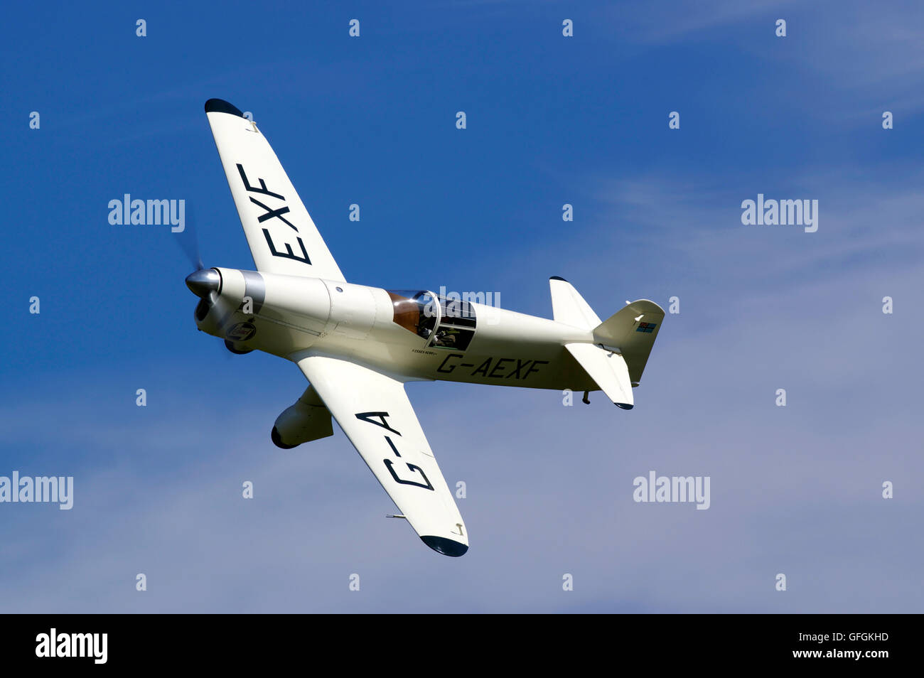 Gull Mew Percival, G-AEXF, Foto Stock