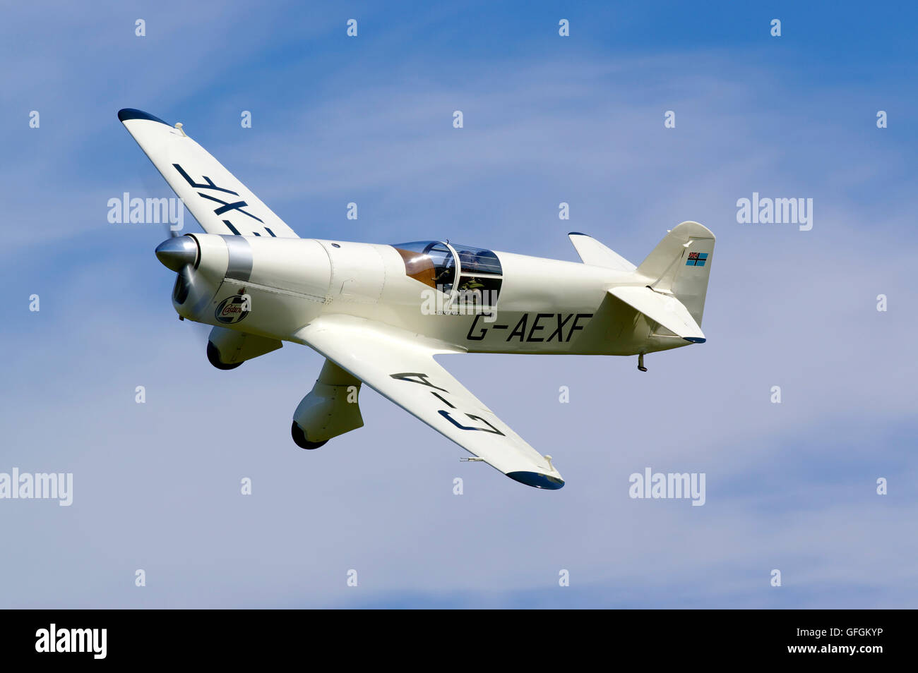 Gull Mew Percival, G-AEXF, Foto Stock