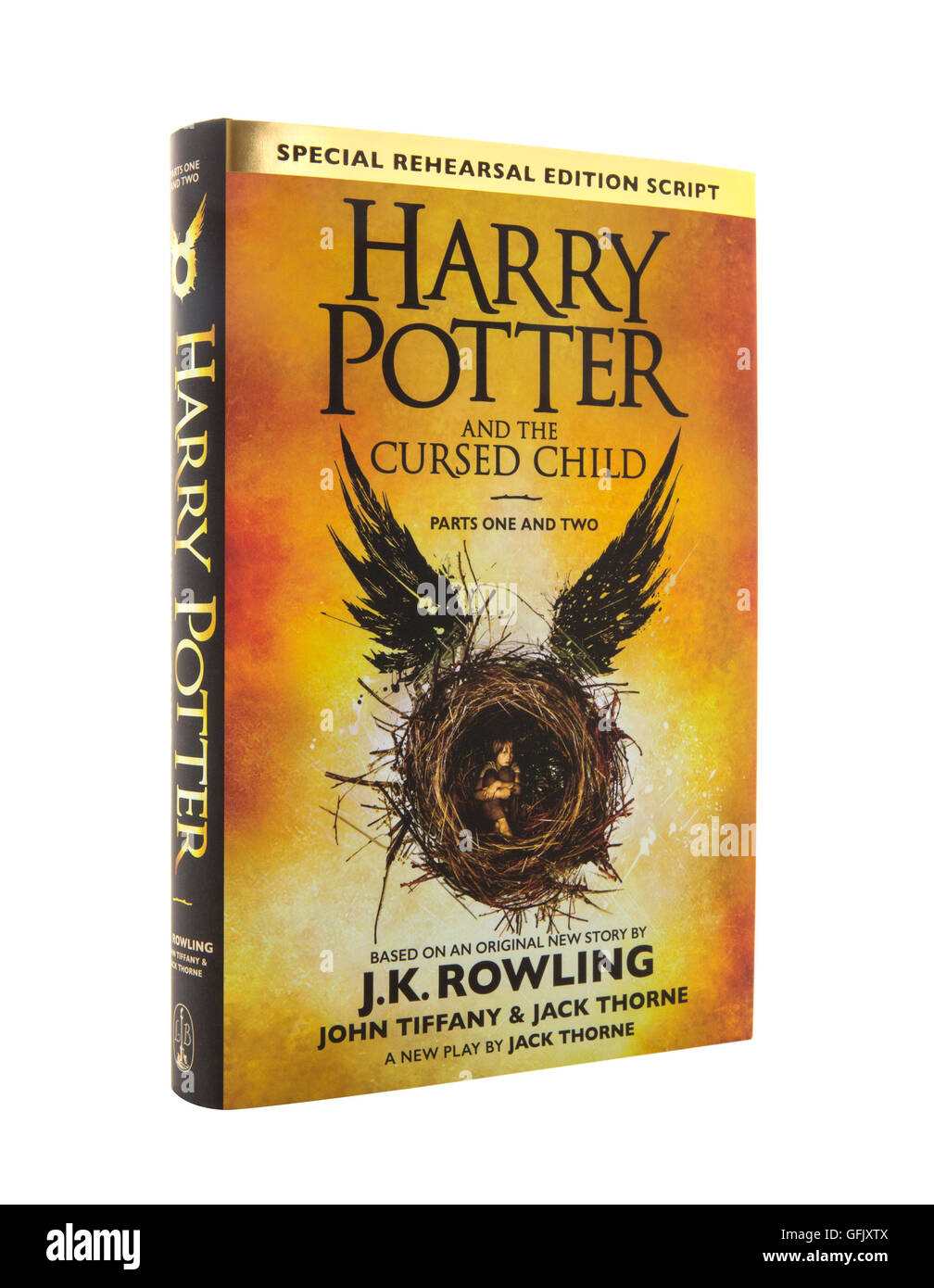 Il nuovo libro di Harry Potter e il maledetto bambino, Prove Speciali Edition Script parti uno e due Foto Stock