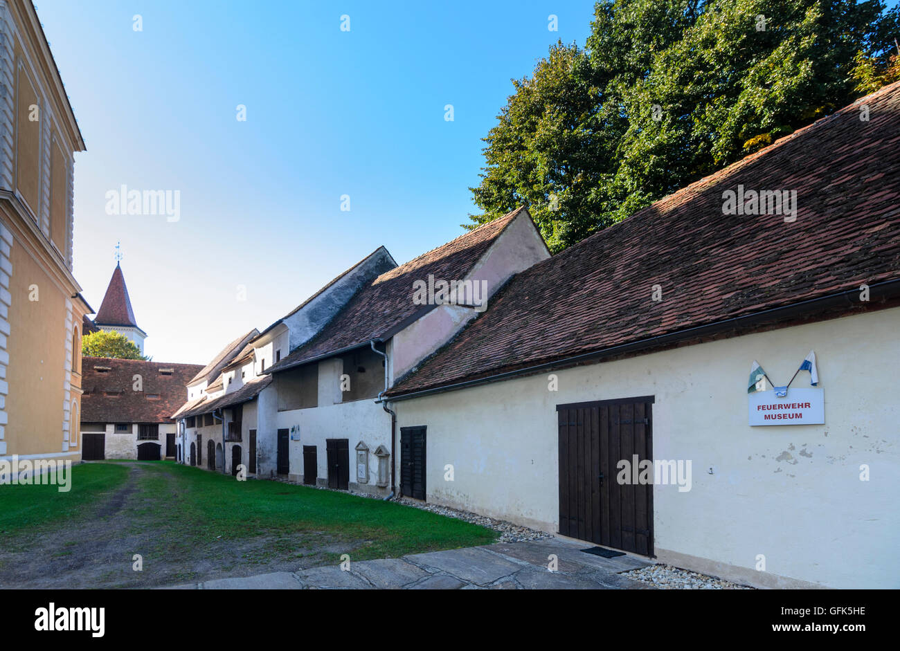 Feldbach: Museo storico , Museo di artigianato e Fire Museum di Tabor, Austria, Steiermark, Stiria, Steirisches Thermenland - Ost Foto Stock