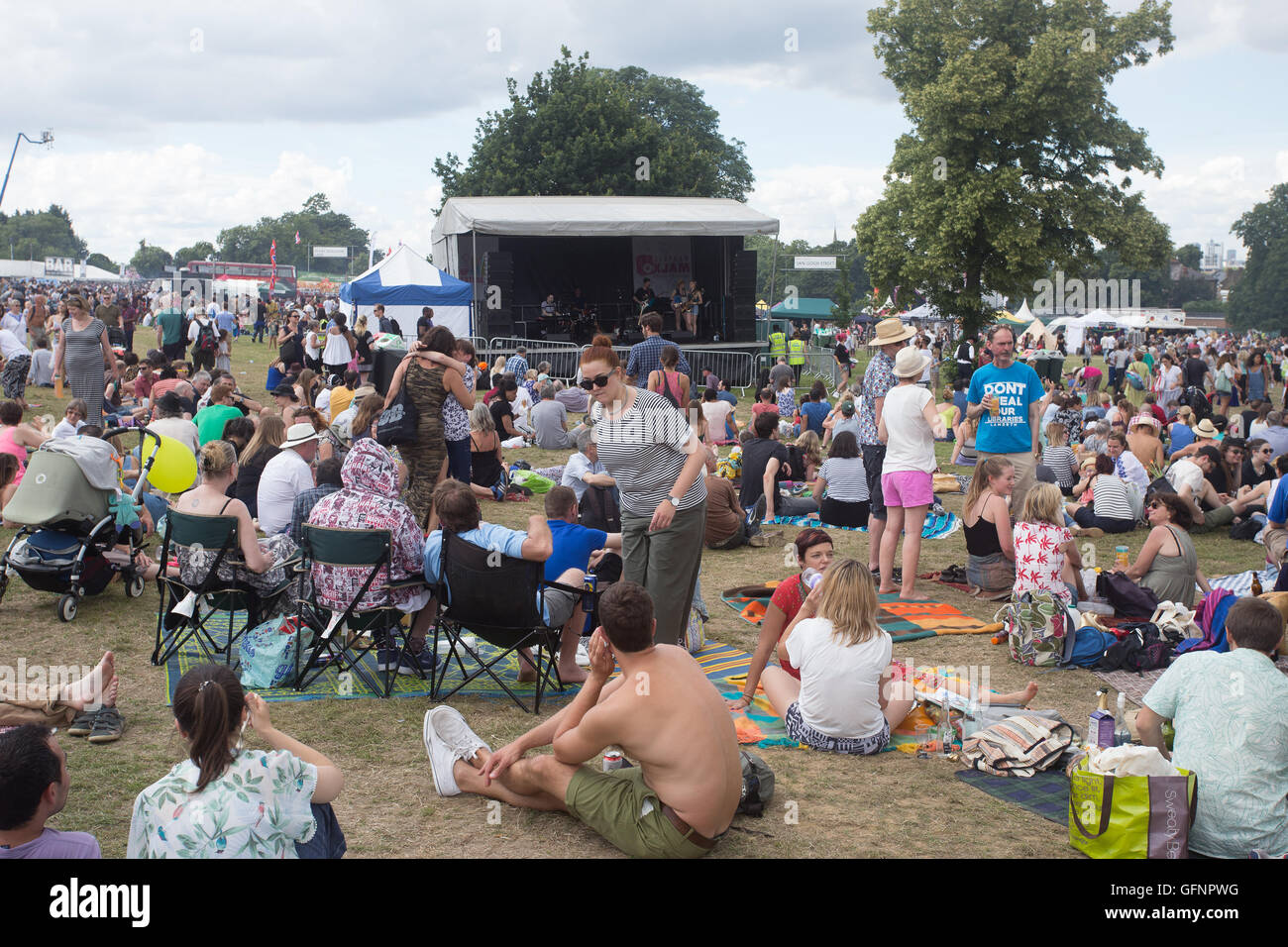 Lambeth Paese mostrano, Brockwell Park Londra Inghilterra Regno Unito Europa Foto Stock