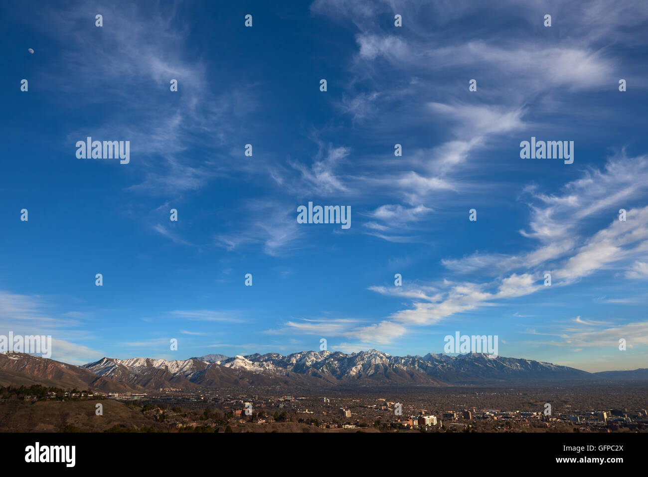 Il sale come City, Stati Uniti d'America Foto Stock