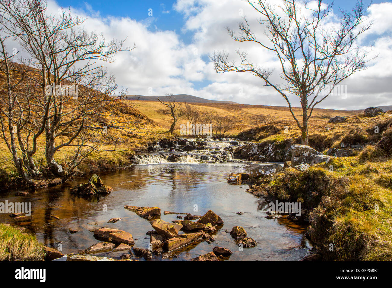 Cascata scozzese Foto Stock