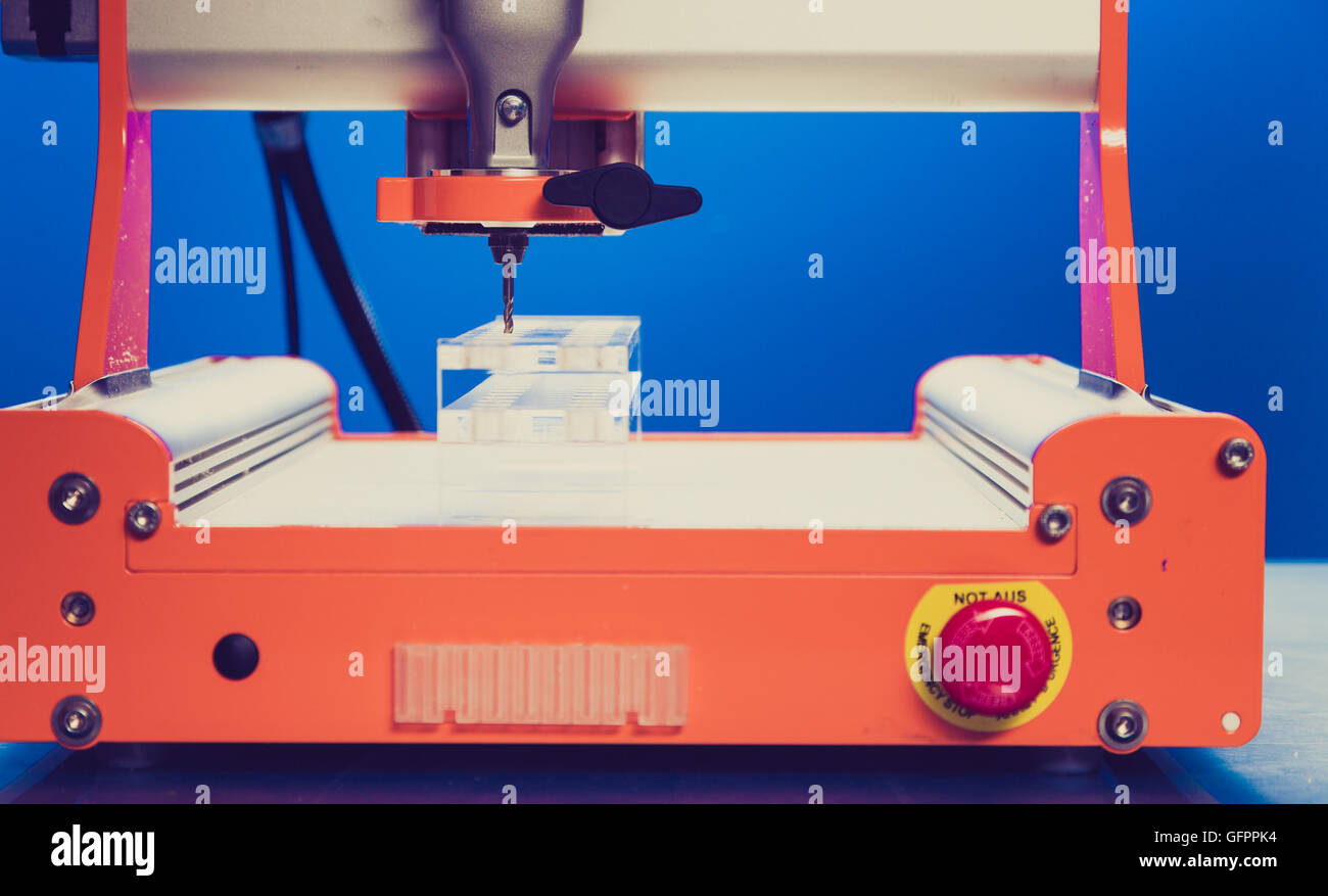 Macchina CNC Foto Stock