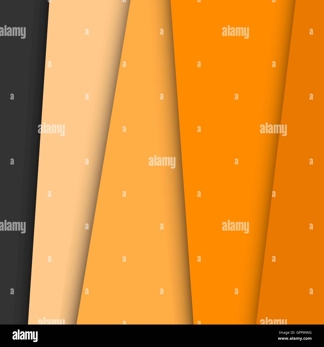 Orange la sovrapposizione dello strato di materiale cartaceo design, vettore di stock Illustrazione Vettoriale Orange la sovrapposizione dello strato di materiale cartaceo design, vettore di stock Illustrazione Vettoriale