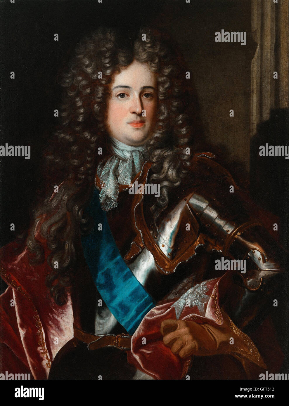 Hyacinthe Rigaud Il duomo (cerchio di) - Ritratto di Aleksander Benedykt Sobieski Foto Stock