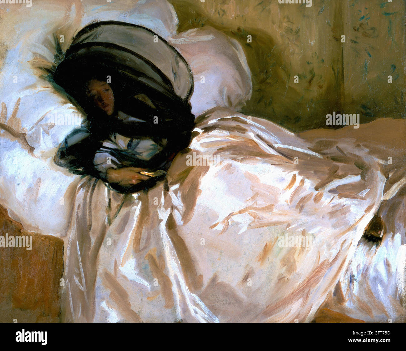 John Singer Sargent - La zanzariera Foto Stock