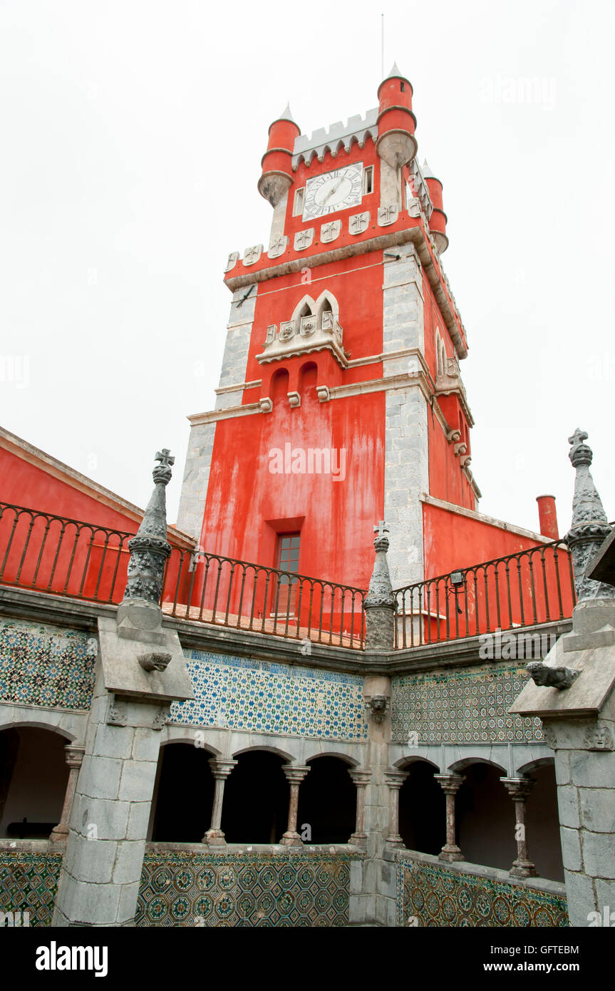 Palazzo Pena - Sintra - Portogallo Foto Stock