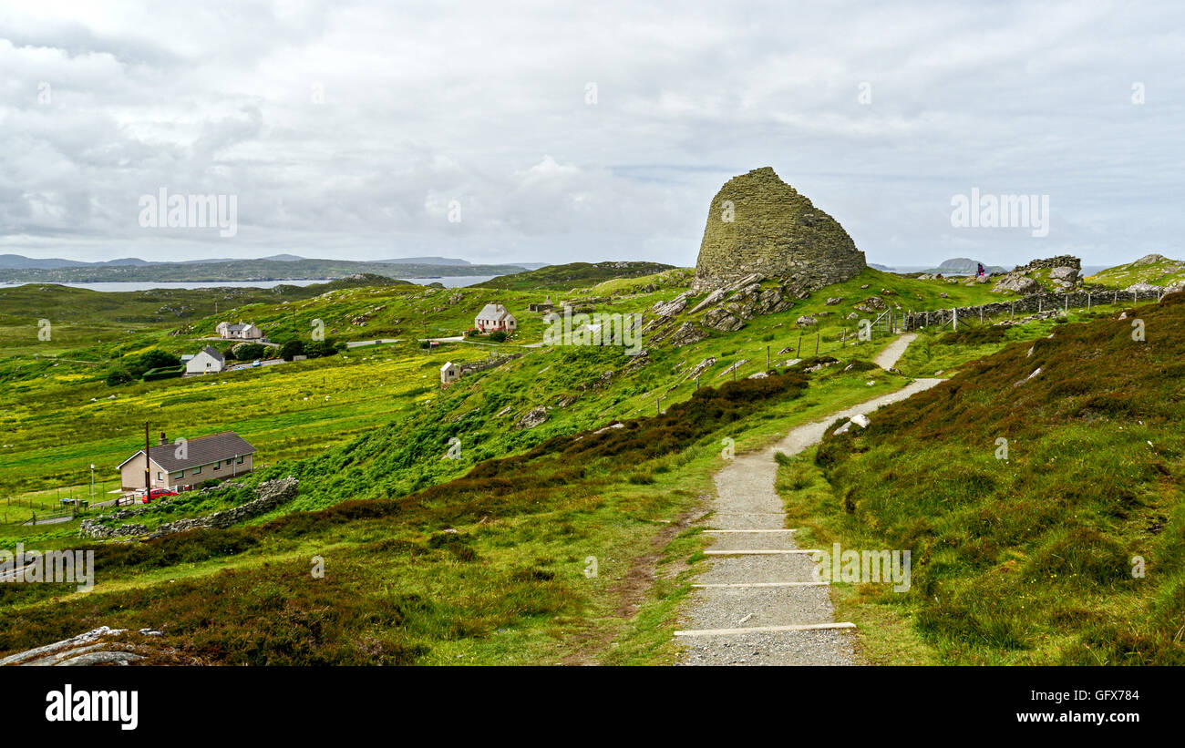 Dun Carloway Broch Foto Stock