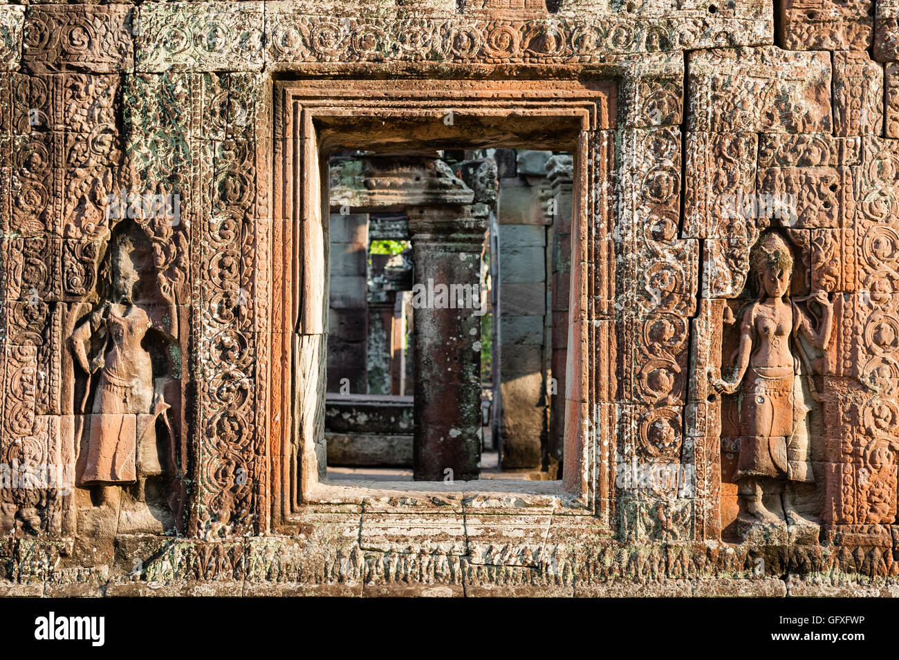 I templi di Angkor in Cambogia Foto Stock